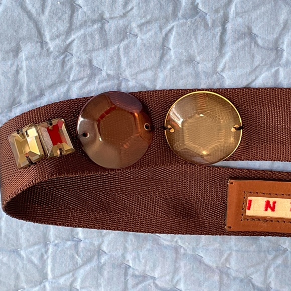 LAST CALL: MARNI Vintage Y2K F/W 2005 Resin Jewel Belt Sz S/M (26” – 34”) - Picture 3 of 6